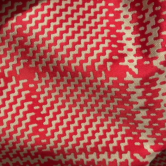 NWT WHBM Red Houndstooth Jacket Tie Belt - Picture 4 of 13